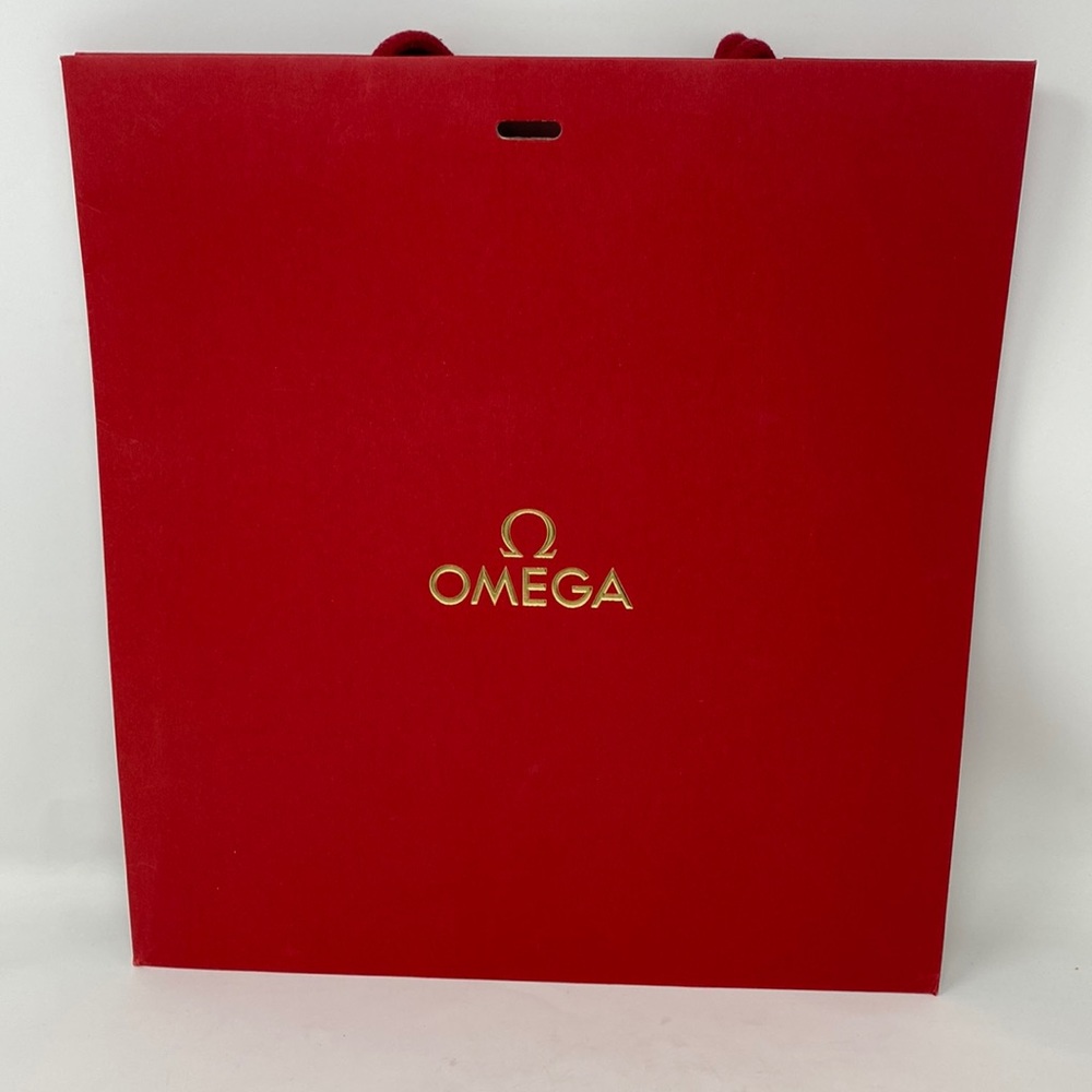 Omega‎ paper shopping bag